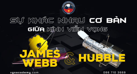 Su khac nhau co ban giua kinh vien vong James Webb va Hubble